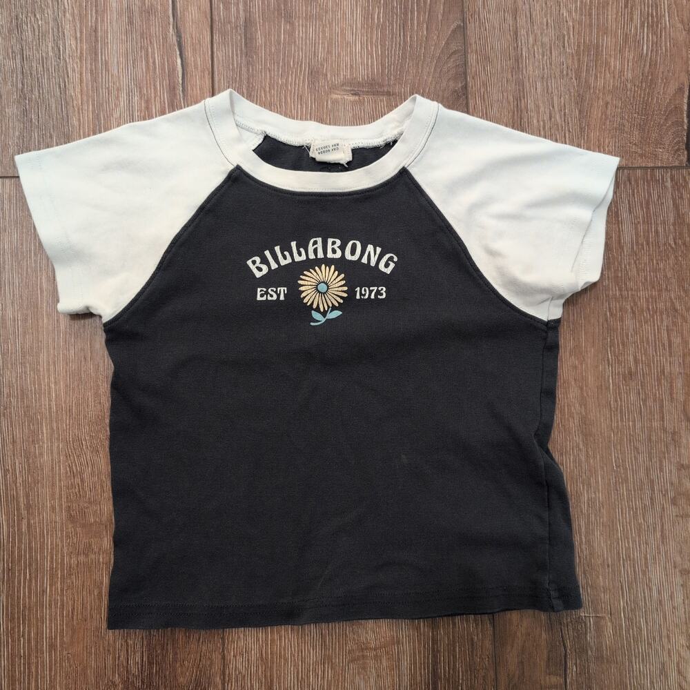 Y2K Billabong Girls Large‎ Shirt Flower Surf Skate Shirt California